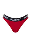 Blacked 10th Anniversary Thong Panty Lingerie Blacked
