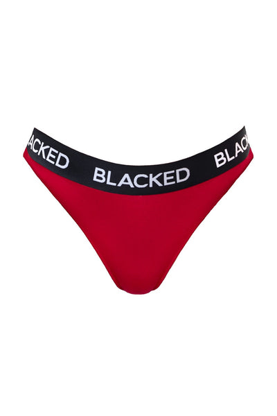 Blacked 10th Anniversary Thong Panty Lingerie Blacked