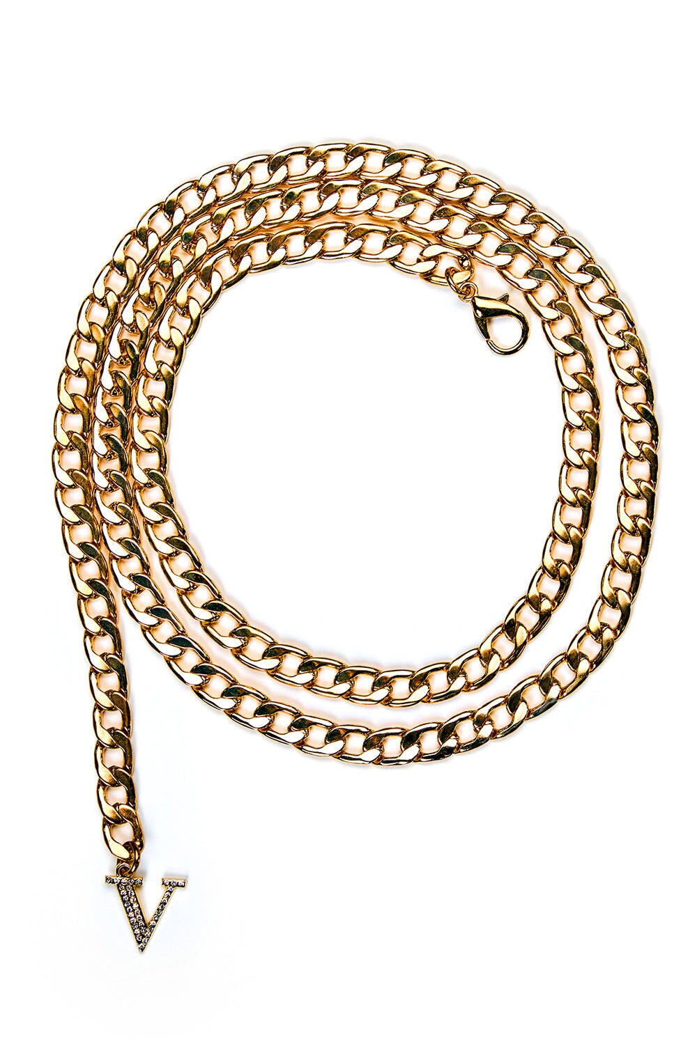 Vixen 10th Anniversary Gold Chain Belt Accessories VIXEN 