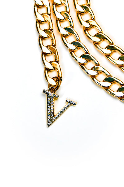 Vixen 10th Anniversary Gold Chain Belt Accessories VIXEN