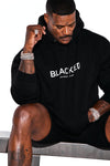 Blacked Hoodie - Black Sweatshirts Blacked