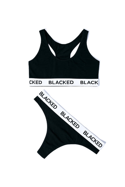 Blacked Sports Bra Lingerie Blacked