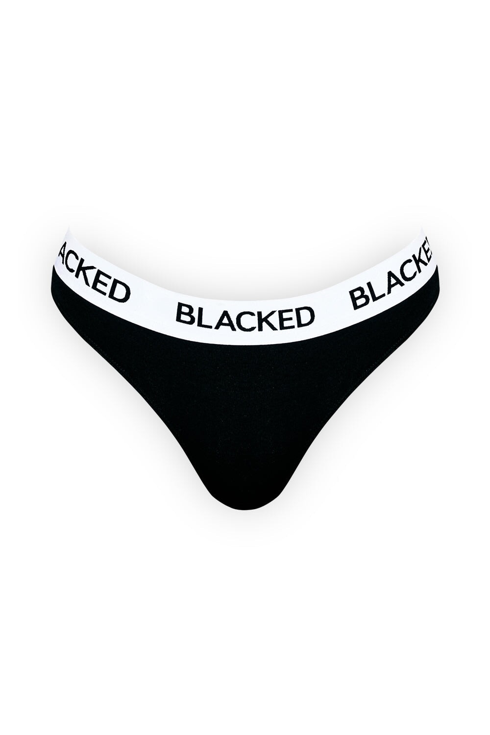 Blacked Thong Panty Lingerie Blacked
