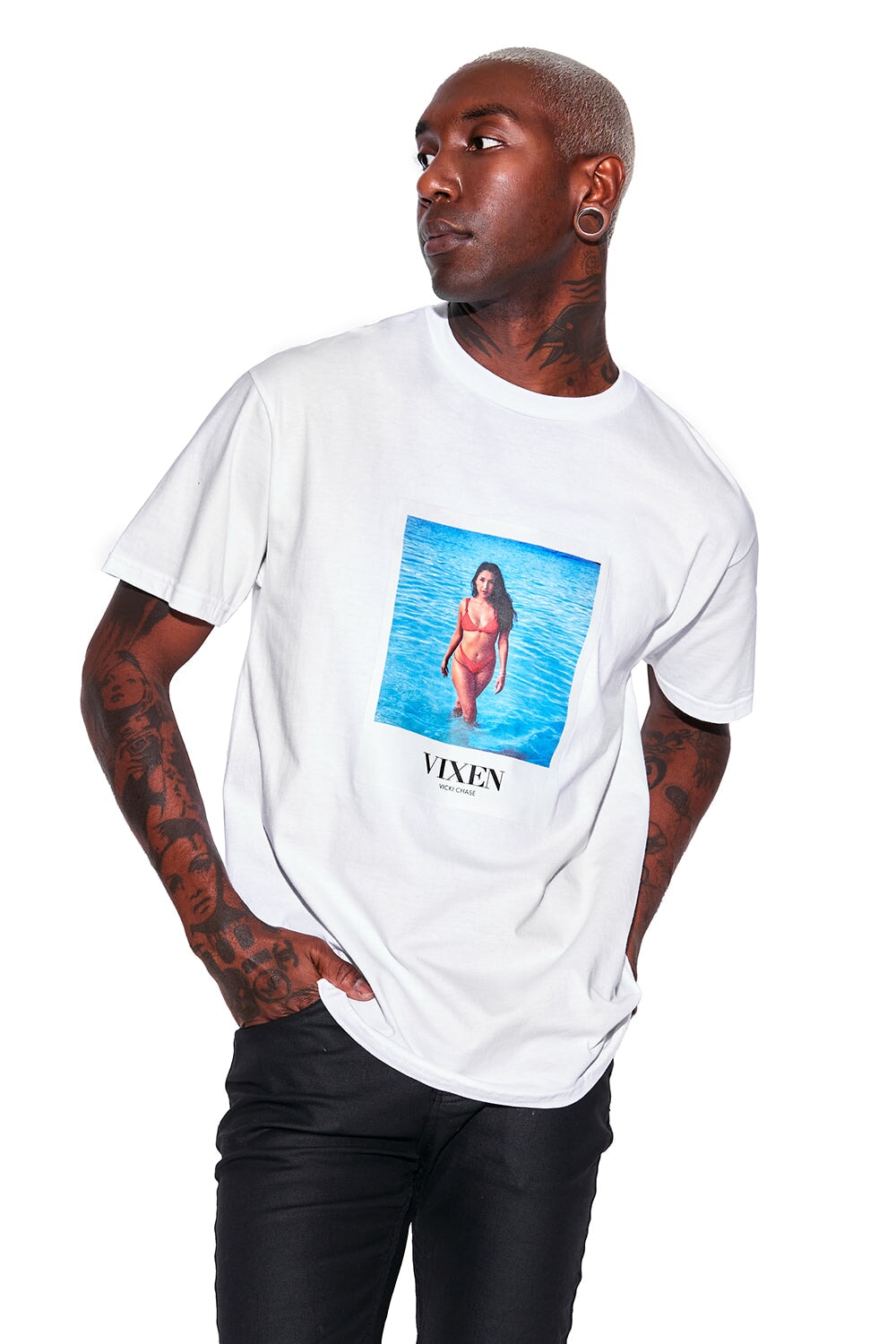 Photo Tee - Vicki Chase Shirts VIXEN