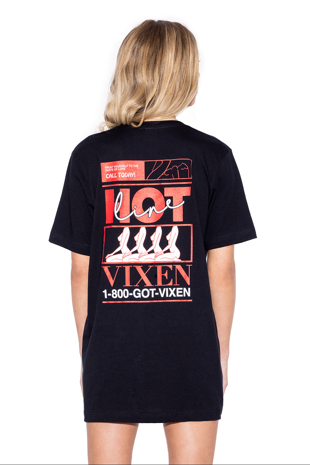 Vixen Hotline T-Shirt Tees VIXEN