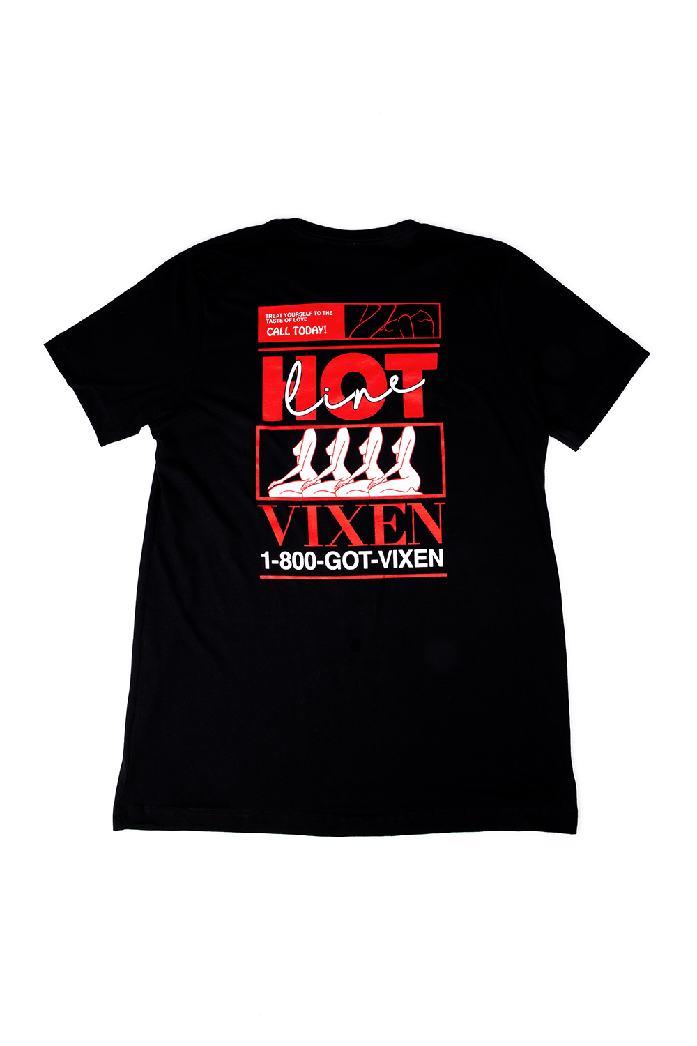 Vixen Hotline T-Shirt Tees VIXEN