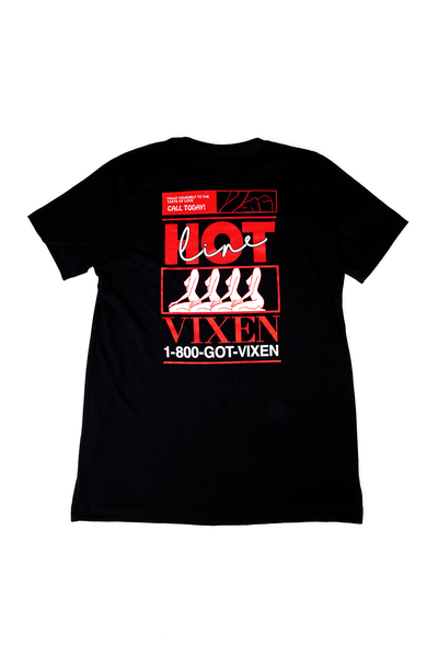 Vixen Hotline T-Shirt Tees VIXEN