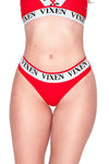 Vixen Icon Thong Panty Lingerie VIXEN