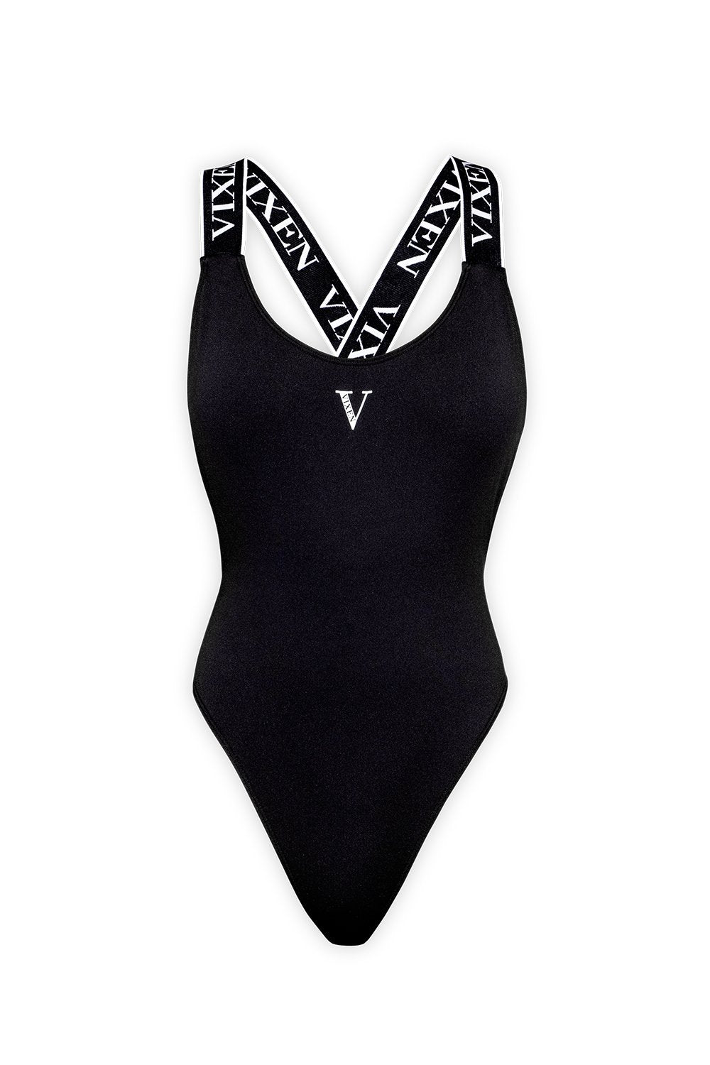 ワンピース水着 Jacquard Swimsuit Black Vixen Jacquard Swim Onepiece in Black | VIXEN - Vixen Brand