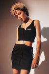 Vixen Jacquard Woven Logo Skirt Skirts VIXEN