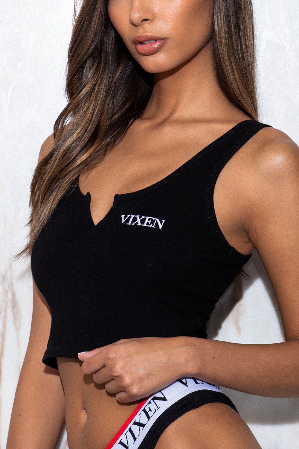 Vixen Logo Tank Top Tops VIXEN