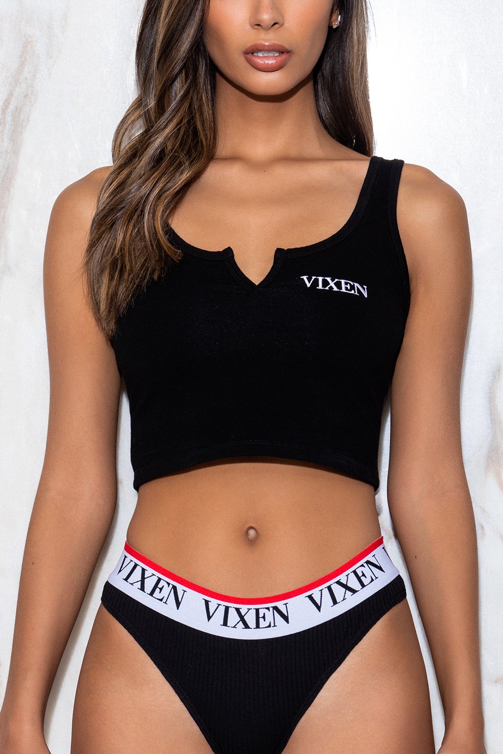 Vixen Logo Tank Top Tops VIXEN