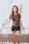 Vixen Mesh S/S Top Tops VIXEN