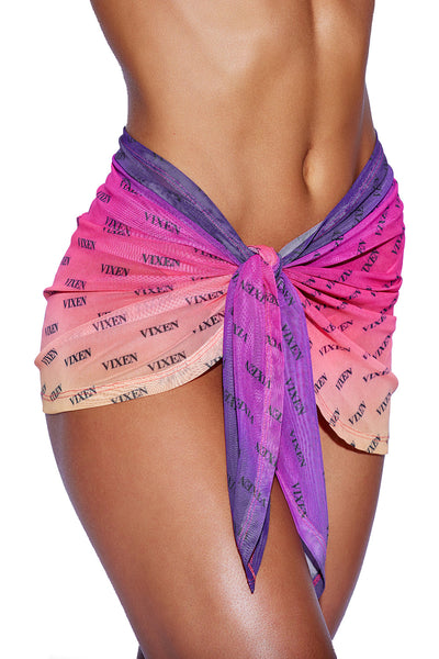 Vixen Sunset Sorbet Sarong Swimwear VIXEN