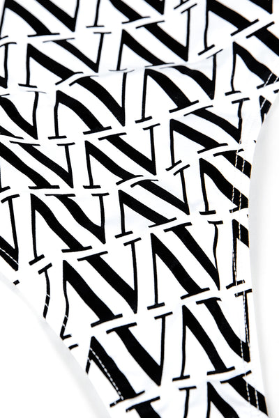 Vixen V Print One Piece Swimsuit Swimwear VIXEN